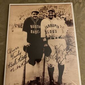 Vintage Baseball Legends Photo